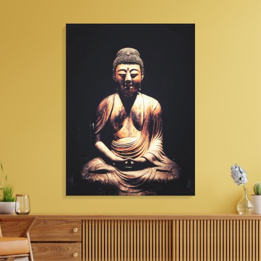 Buddha Canvas Afdruk (Insitu (Woonkamer))
