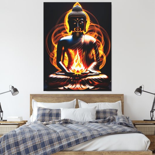 Buddha Canvas Afdruk (Insitu (Slaapkamer))