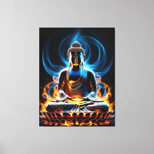 Buddha Canvas Afdruk (Voorkant)