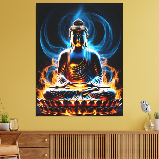 Buddha Canvas Afdruk (Insitu (Woonkamer))