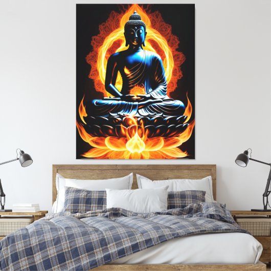 Buddha Canvas Afdruk (Insitu (Slaapkamer))