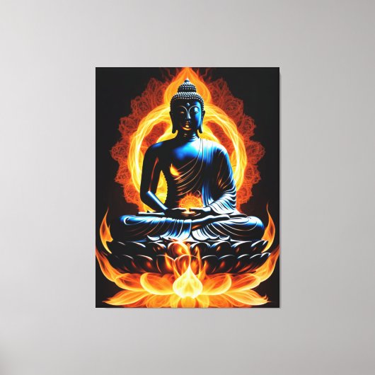 Buddha Canvas Afdruk (Voorkant)