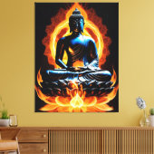 Buddha Canvas Afdruk (Insitu (Woonkamer))
