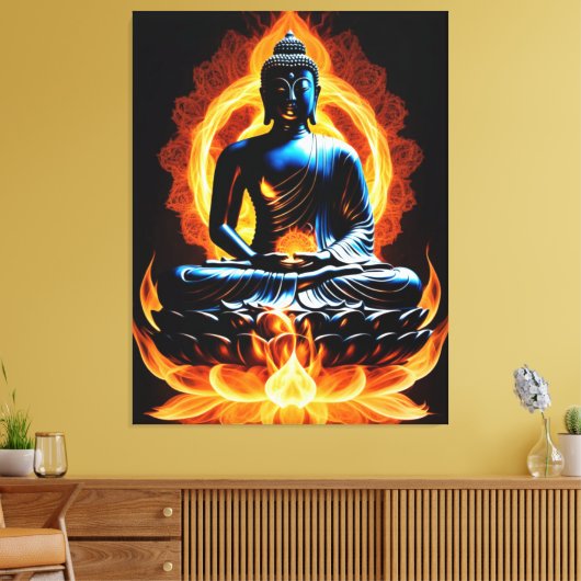 Buddha Canvas Afdruk (Insitu (Woonkamer))
