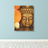 Buddha Canvas Afdruk (Insitu (Houten vloer))