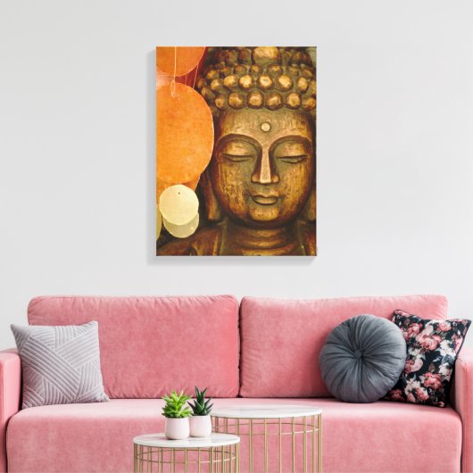 Buddha Canvas Afdruk (Insitu (Woonkamer))