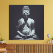 Buddha Canvas Afdruk (Insitu (Woonkamer))