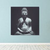 Buddha Canvas Afdruk (Insitu (Houten vloer))