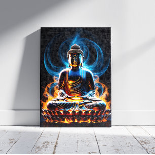 Buddha Canvas Afdruk