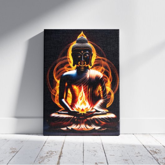 Buddha Canvas Afdruk