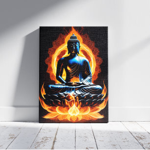 Buddha Canvas Afdruk