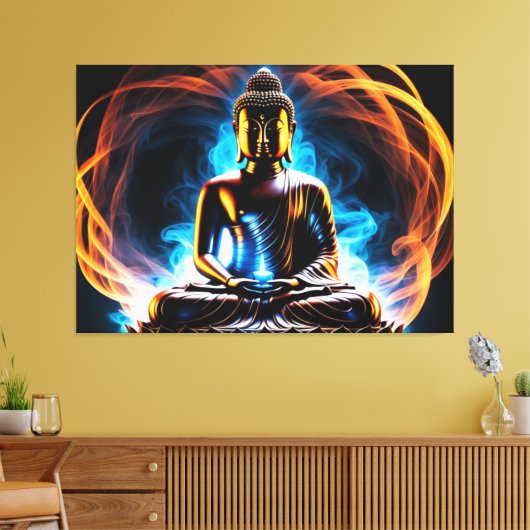 Buddha Canvas Afdruk (Insitu (Woonkamer))