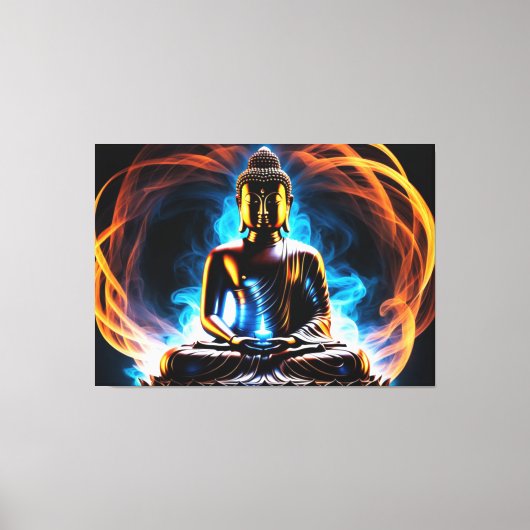Buddha Canvas Afdruk (Voorkant)