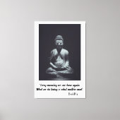 Buddha Canvas Afdruk (Voorkant)