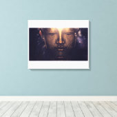 Buddha Canvas Afdruk (Insitu (Houten vloer))