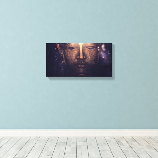 Buddha Canvas Afdruk (Insitu (Houten vloer))