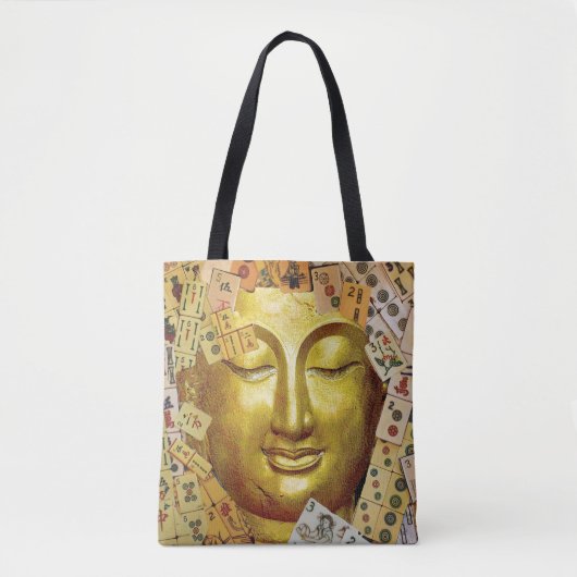 Buddha Canvas tas (Voorkant)