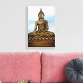 Buddha Canvasprint Canvas Afdruk (Insitu (Woonkamer))