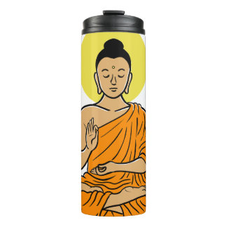 Buddha cartoon Buddhism.net Thermosbeker
