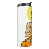 Buddha cartoon Buddhism.net Thermosbeker (Gedraaid links)