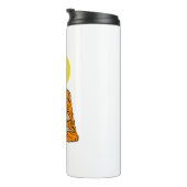 Buddha cartoon Buddhism.net Thermosbeker (Geroteerd rechts)