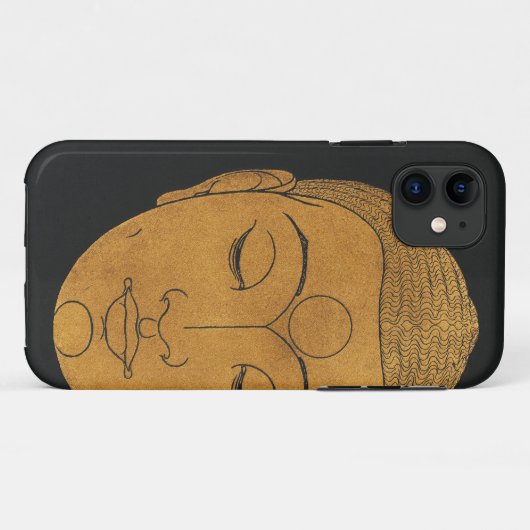 Buddha Case-Mate iPhone Case (Achterkant (horizontaal))