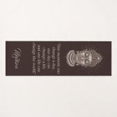 Buddha citeert douanenaam omkeerbare yoga mat (Voorkant (horizontaal))