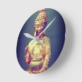 Buddha Clock Ronde Klok (Hoek)