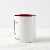 Buddha Clown Tweekleurige Koffiemok (Center)