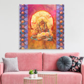 BUDDHA DE ENLIGHTEN ÉÉN CANVAS AFDRUK (Insitu (Woonkamer))
