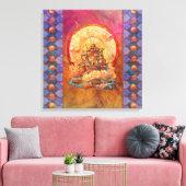 BUDDHA DE ENLIGHTEN ÉÉN CANVAS AFDRUK (Insitu (Woonkamer))