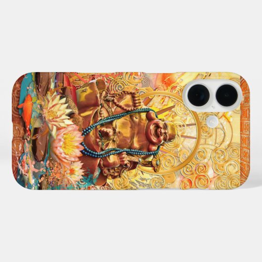 BUDDHA DE ENLIGHTEN ÉÉN Case-Mate iPhone CASE (Achterkant (horizontaal))