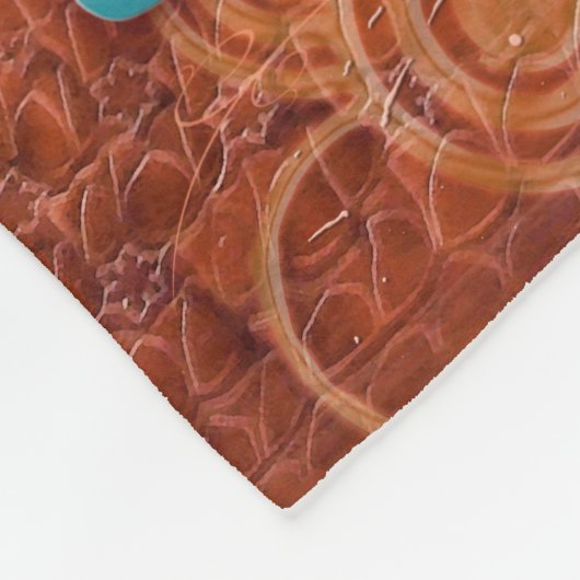 BUDDHA DE ENLIGHTEN ÉÉN FLEECE DEKEN (Hoek)