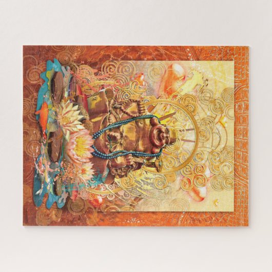 BUDDHA DE ENLIGHTEN ÉÉN LEGPUZZEL (Horizontaal)