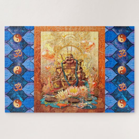 BUDDHA DE ENLIGHTEN ÉÉN LEGPUZZEL (Horizontaal)