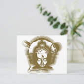 Buddha Deejay Briefkaart (Staand voorkant)