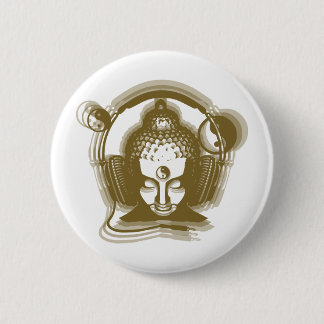 Buddha Deejay Ronde Button 5,7 Cm