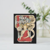 Buddha, Dharma en Sangha Briefkaart (Staand voorkant)