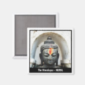 Buddha, Dharma, Sangha - Nepal Magneet (Voorkant / Achterkant)