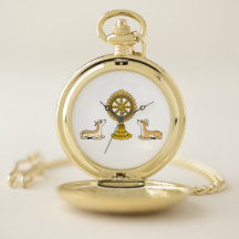 Buddha Dharma Wheel & Herten Zakhorloge