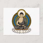 Buddha Dhyana Mudra Briefkaart (Voorkant)
