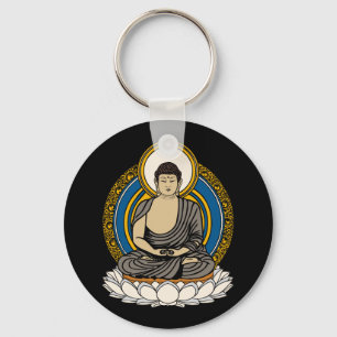 Buddha Dhyana Mudra Sleutelhanger