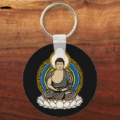 Buddha Dhyana Mudra Sleutelhanger (Voorkant)