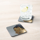 Buddha Dordenma-standbeeld Drankjes Onderzetter (Rechterzijde)