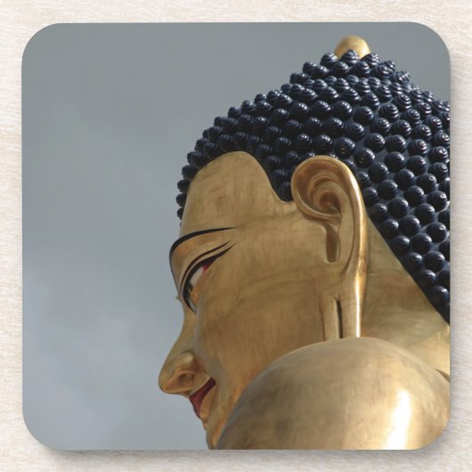 Buddha Dordenma-standbeeld Drankjes Onderzetter (Voorkant)