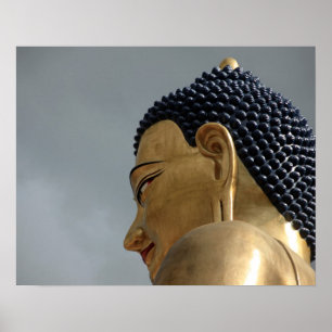Buddha Dordenma standbeeld Poster