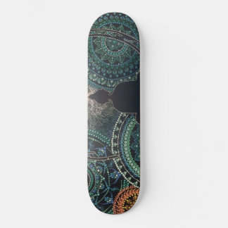Buddha Dot Art Mandala, Spirituele kunst Persoonlijk Skateboard