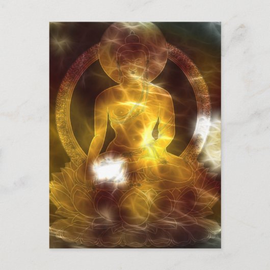 Buddha Energy 4 Briefkaart (Voorkant)