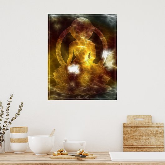 Buddha Energy 4 Poster (Keuken)