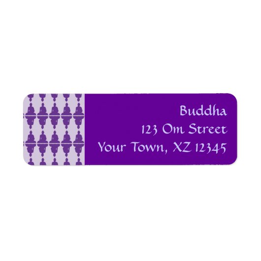 Buddha Etiket (Voorkant)